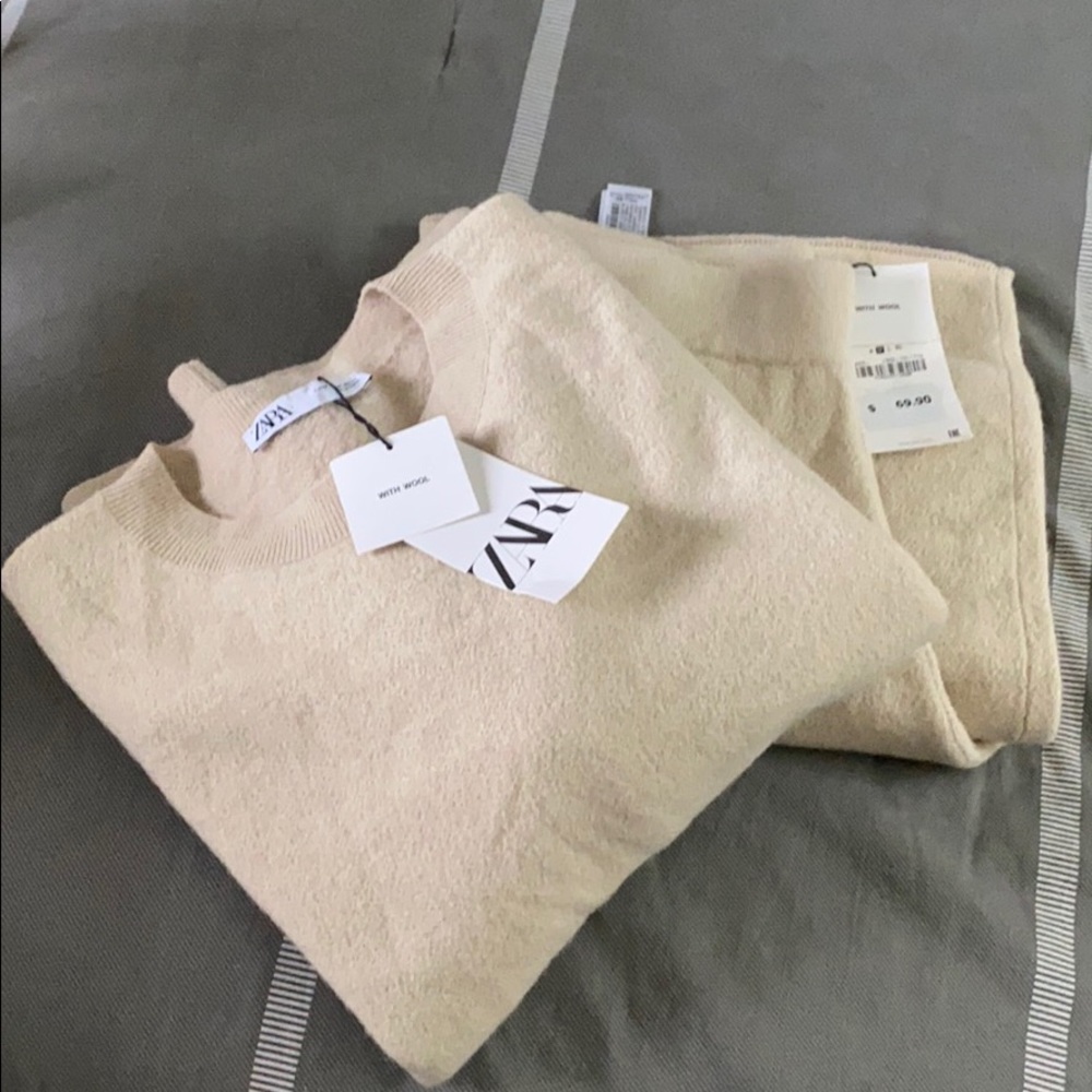 COPY - NWT Zara wide legs pants and top - Picture 6 of 6
